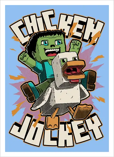 Chicken Kid Cube Game