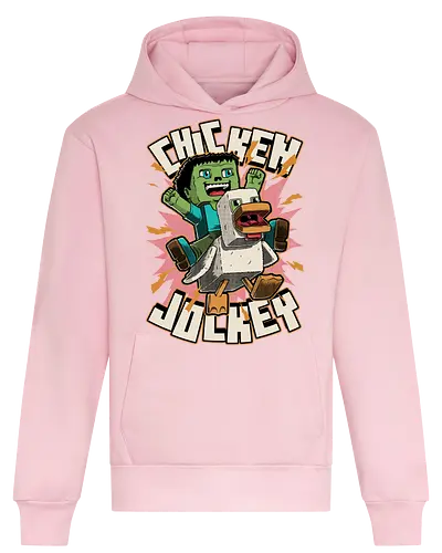 Chicken Kid Cube Game - Internet, Adventure, Create, Chicken Run, Chicken, Fight, Fun, Funny, Cute, Kid, Zombie, Death, Quote, Jockey, Games, Game, Video Games, Video Game, Movies, Movie, Fantasy, Memes, Meme - Heavyweight Hoodie