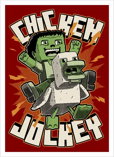 Chicken Kid Cube Game - Green