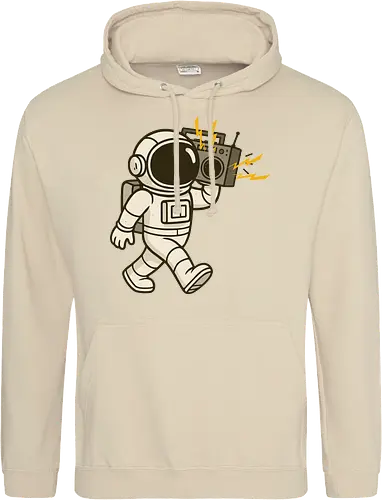 Astronaut with stereo