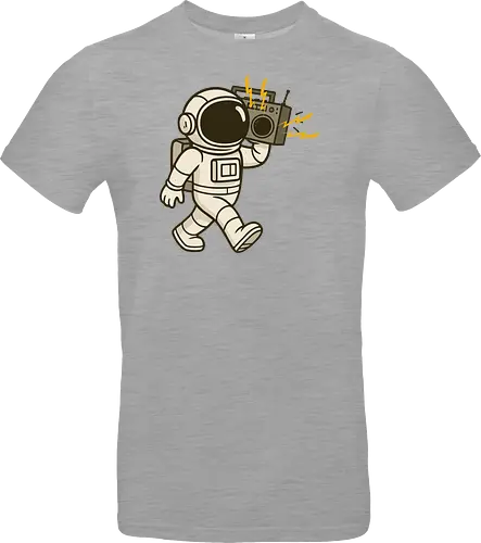 Astronaut with stereo