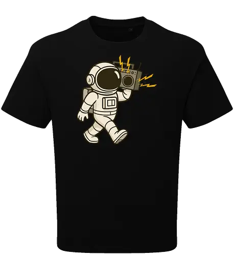 Astronaut with stereo