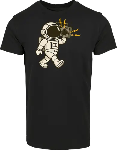 Astronaut with stereo