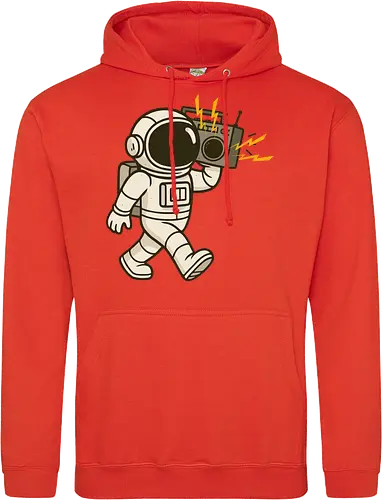 Astronaut with stereo