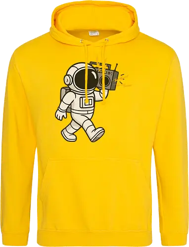 Astronaut with stereo