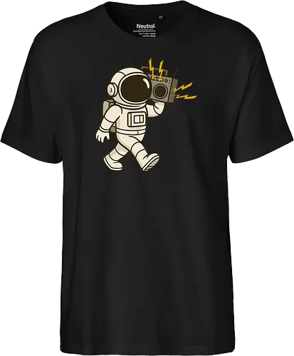 Astronaut with stereo