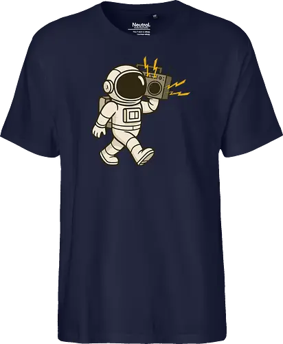 Astronaut with stereo