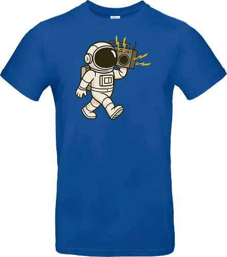 Astronaut with stereo