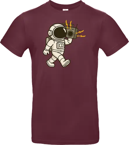 Astronaut with stereo