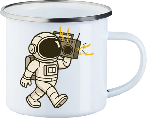 Astronaut with stereo