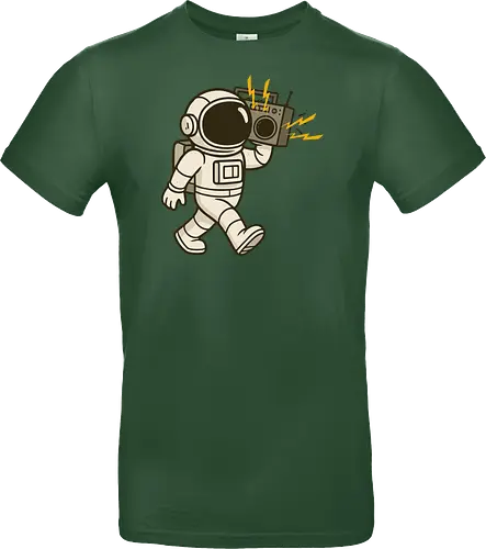 Astronaut with stereo