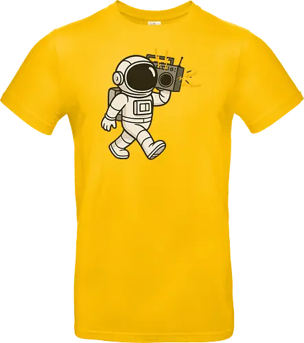 Astronaut with stereo