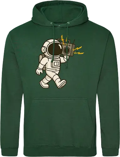Astronaut with stereo