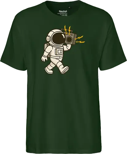 Astronaut with stereo