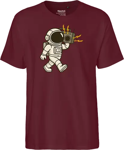 Astronaut with stereo