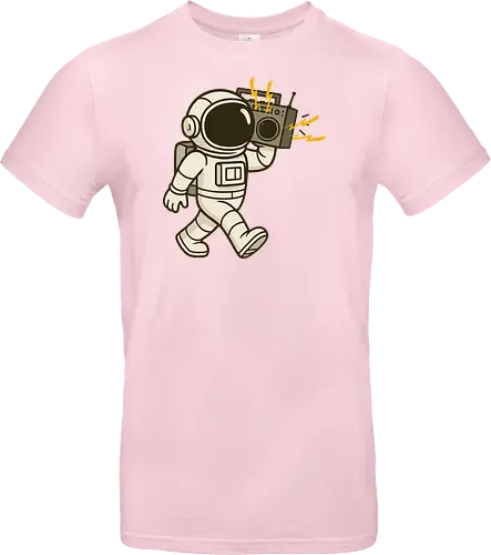 Astronaut with stereo