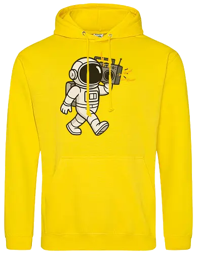 Astronaut with stereo