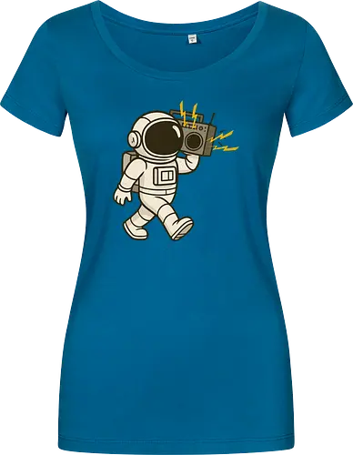 Astronaut with stereo