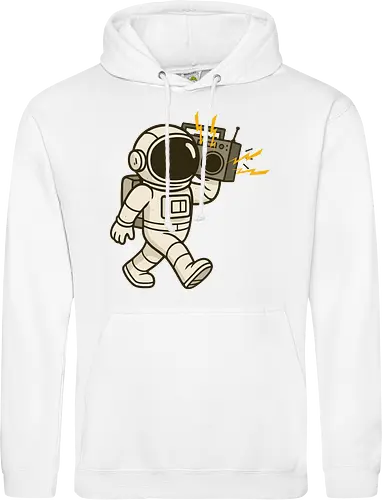 Astronaut with stereo