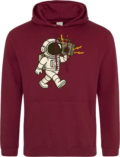 Astronaut with stereo