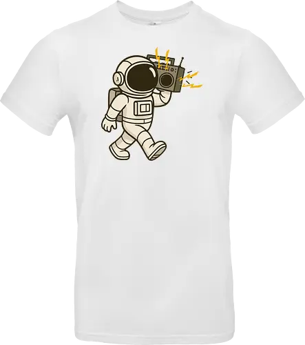 Astronaut with stereo