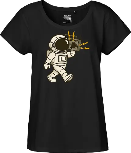 Astronaut with stereo