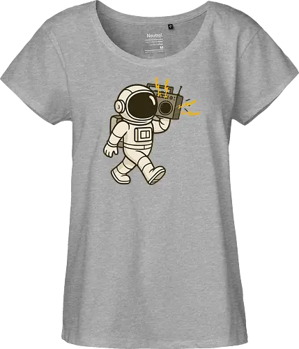 Astronaut with stereo