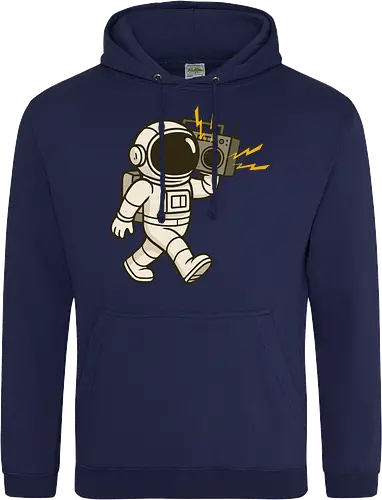 Astronaut with stereo