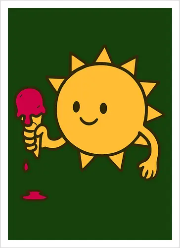 Sun and ice cream