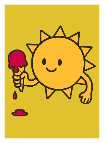 Sun and ice cream