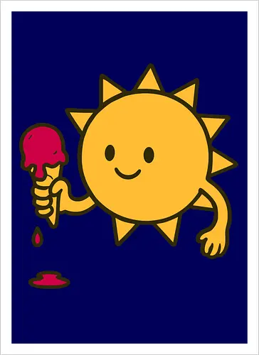 Sun and ice cream