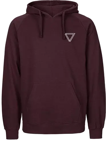 VVP Logo Pocket - weiß - Fairtrade Hoodie