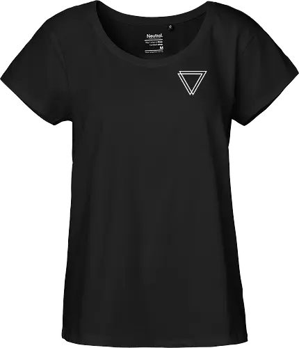 VVP Logo Pocket - weiß - Fairtrade Girl Shirt