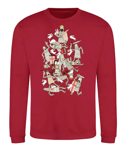 Bad Tempered Rodents - killer rabbit, killer kaninchen, Killer Hase, heilige Handgranate - Sweatshirt