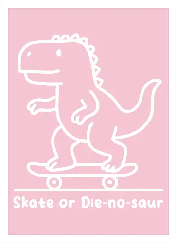 Skate or Die-nosaur