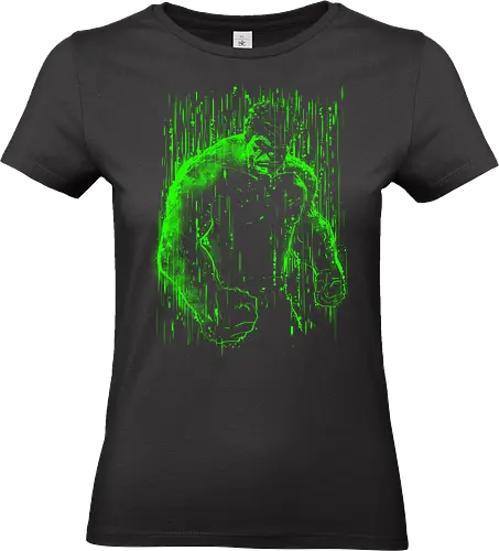 The big guy under the rain - hero, big guy, comics, movies, scifi, pop culture - Standard T-Shirt (Frauen)