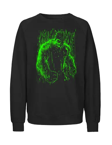 The big guy under the rain - hero, big guy, comics, movies, scifi, pop culture - Fairtrade Sweatshirt