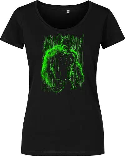 The big guy under the rain - hero, big guy, comics, movies, scifi, pop culture - Damen T-Shirt
