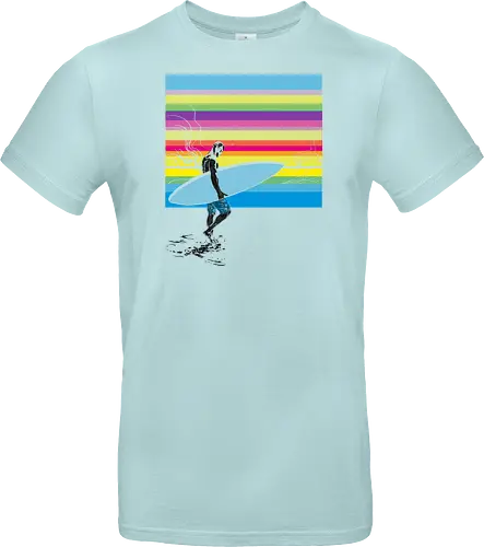 CMYK surfer