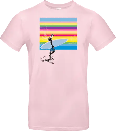 CMYK surfer