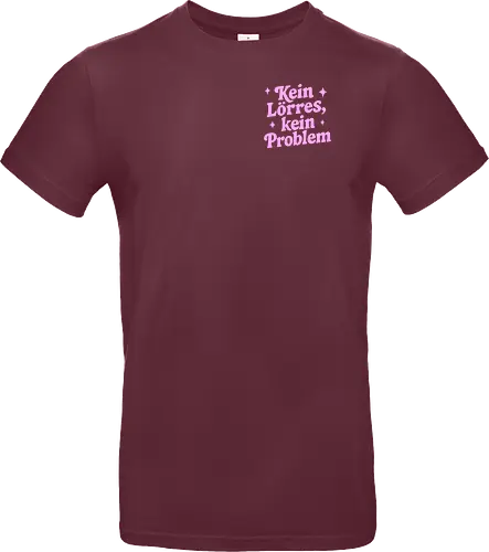Kein Lörres, kein Problem - rosa