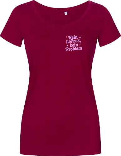 Kein Lörres, kein Problem - rosa