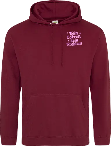 Kein Lörres, kein Problem - rosa