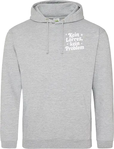 Kein Lörres, kein Problem - weiß