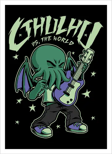 Cthulhu Guitar Comic