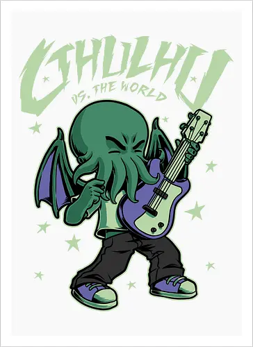 Cthulhu Guitar Comic