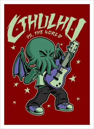 Cthulhu Guitar Comic