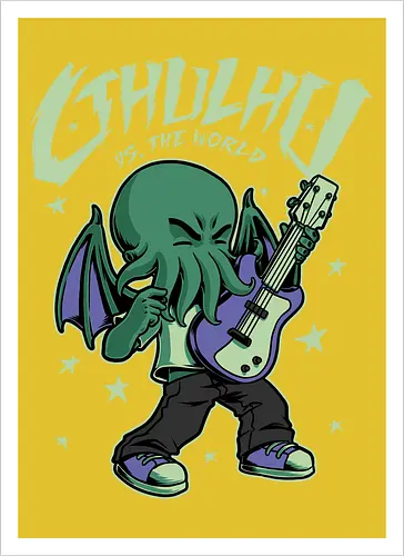 Cthulhu Guitar Comic