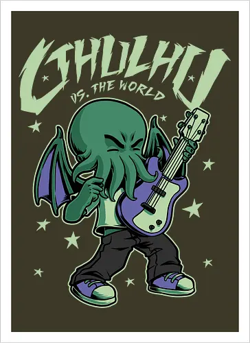 Cthulhu Guitar Comic