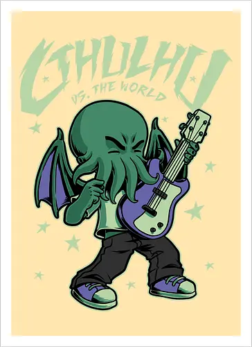 Cthulhu Guitar Comic